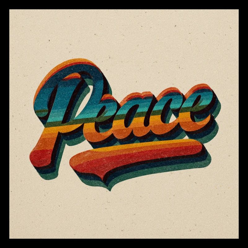 Vintage Peace Vibes