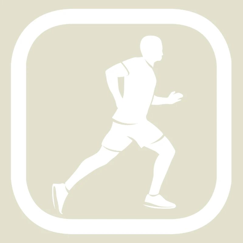 Run Runner Logo Run Runner Icône vectorielle graphique