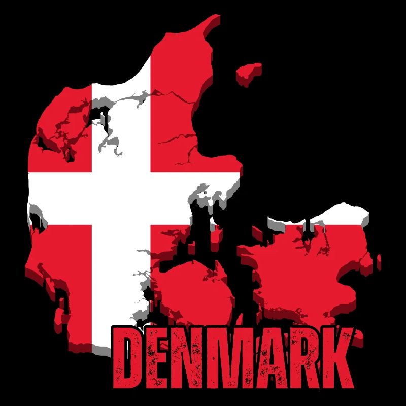 Fierté danoise, drapeau du Danemark