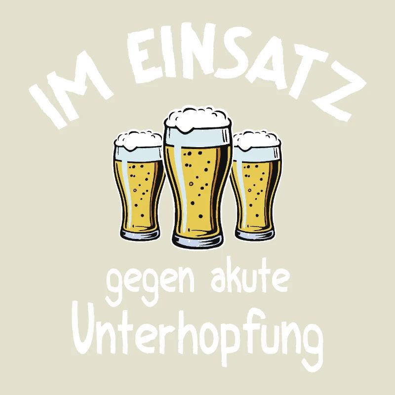 Unterhopfung Einsatz – Kellnerin Barkeeper Bier