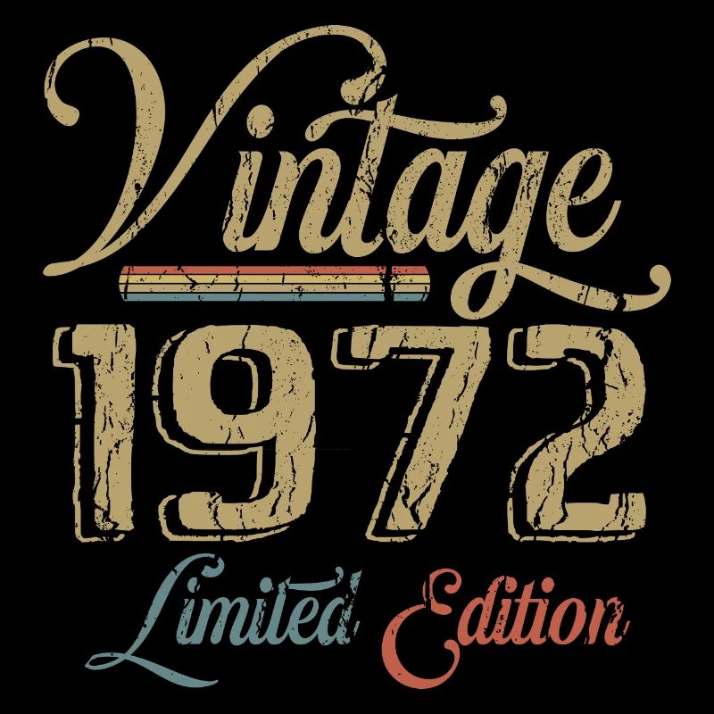 Millésime 1972 Édition limitée Naissance Millésime 1972