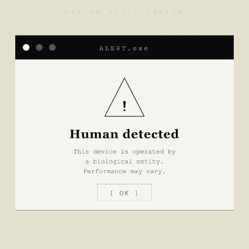 HUMAN DETECTED