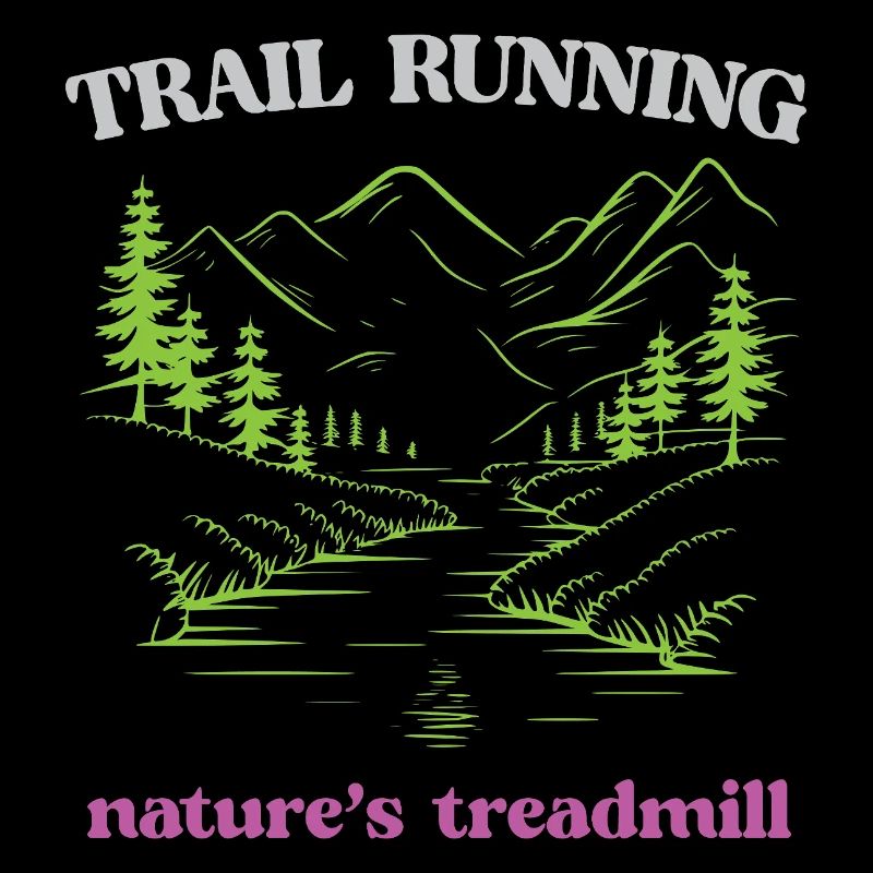 Course sur sentier - Tapis roulant de la nature