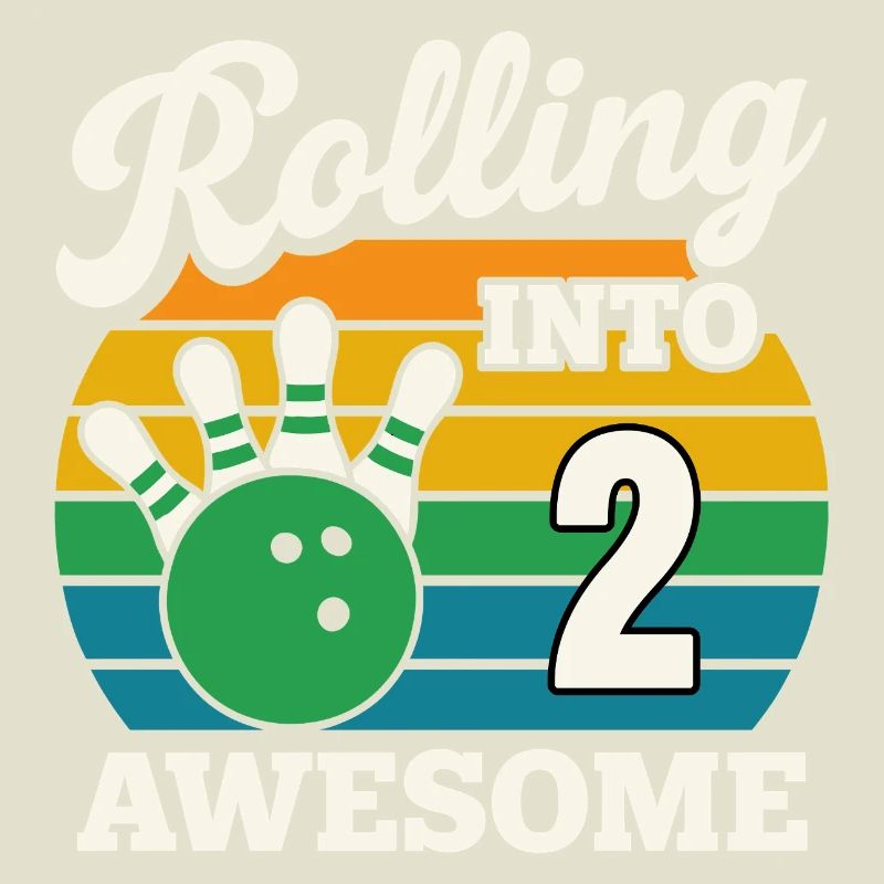 Rolling Into 2 mit Bowlingkugel