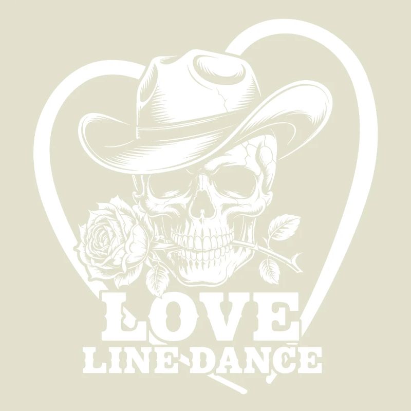Schädel Liebe Line Dance