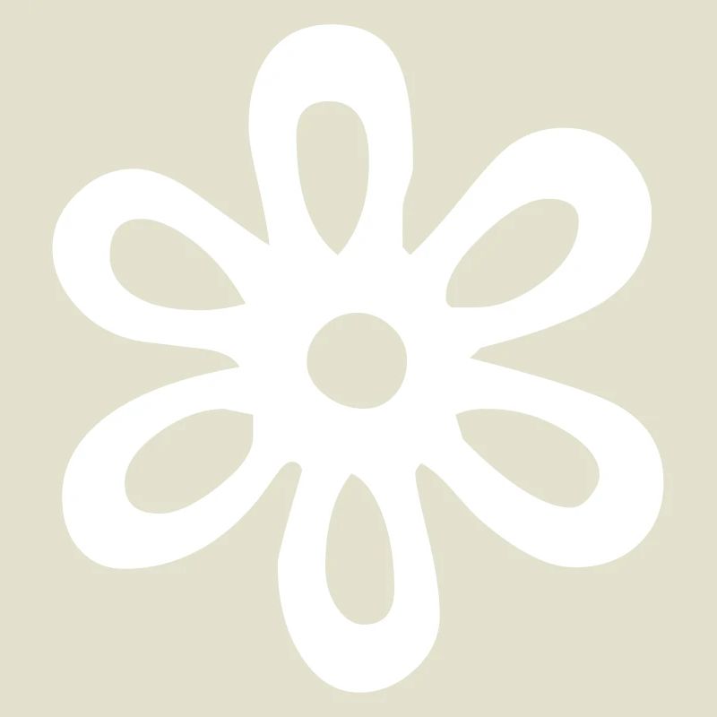 Ornament oder weisse Blume (Vectorgraphic)
