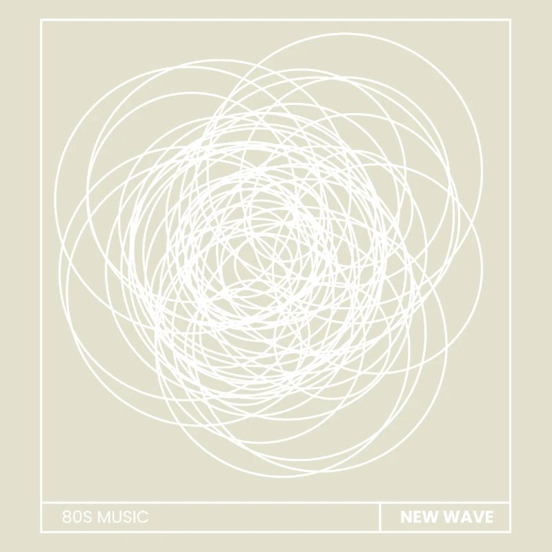 Conception d'affiches New Wave