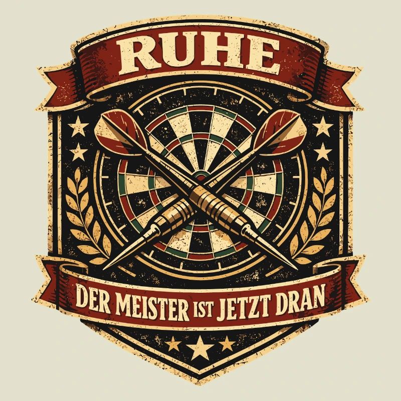 Rest Master Darts Player Gift Funny