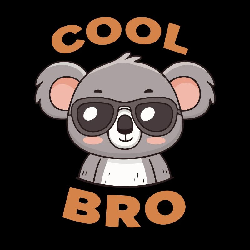Koala Cool Bro mit Schutzbrille