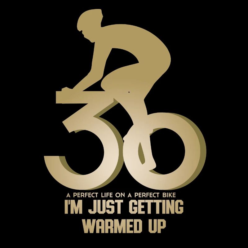 Radfahrer 30 Geburtstag