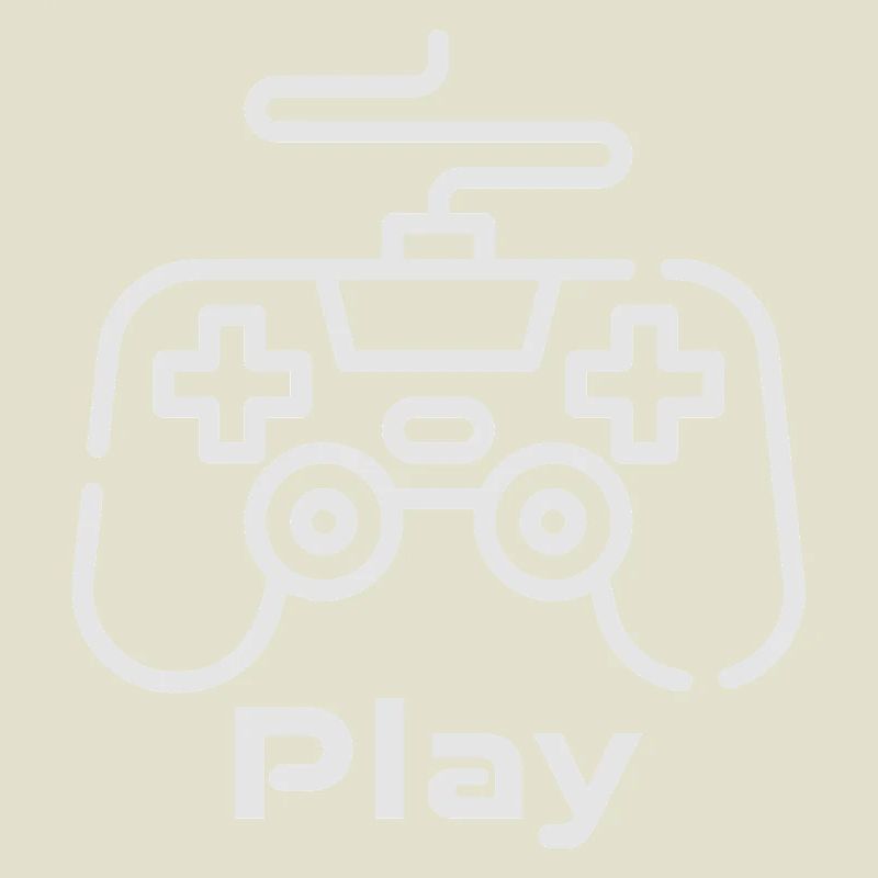 Retro Gaming Controller Illustration