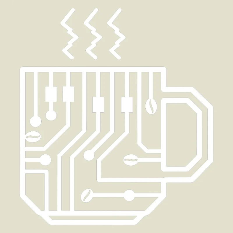 Circuit Mug Glyph Tech Brew
