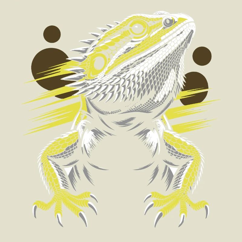 Dragon Head Bearded Dragon Lizard