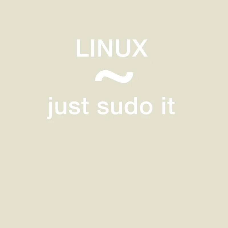 just sudo it pc programmierer nerd code löschen un