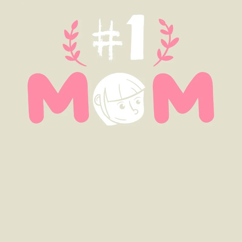 #1 Mom Mutter Muttertag Liebe Geschenk Idee