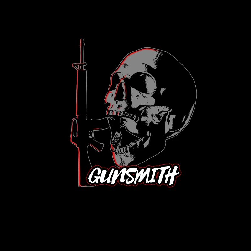 Gunsmith Skull Design