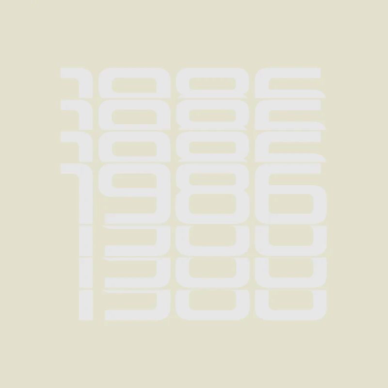 1986 Stack Digits Pattern