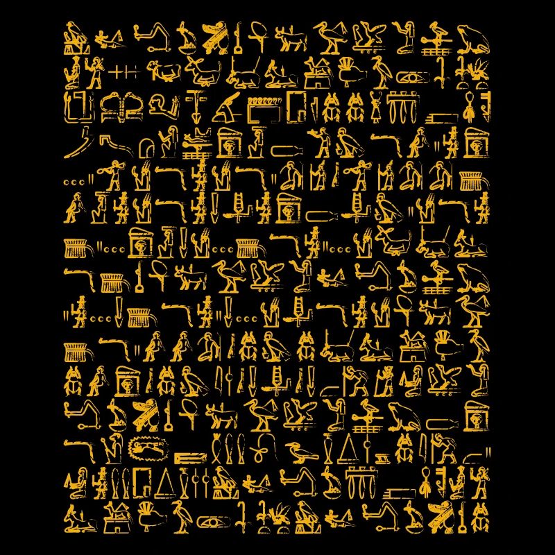 Hieroglyphics Orange