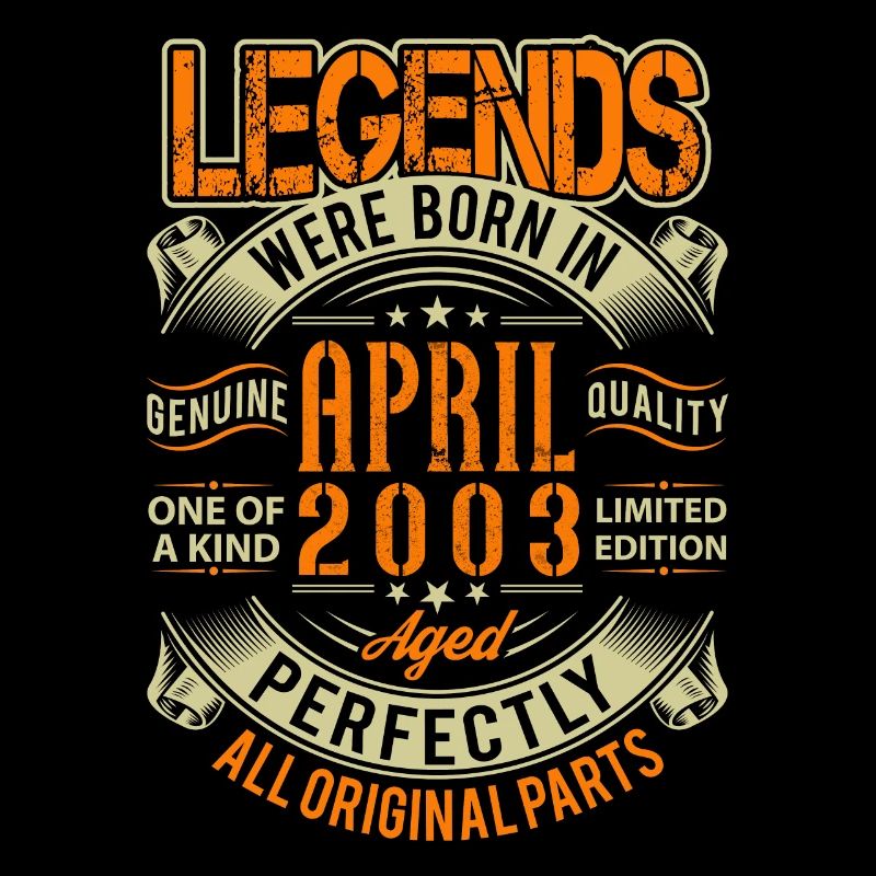 2003 April Geburtstag Legende