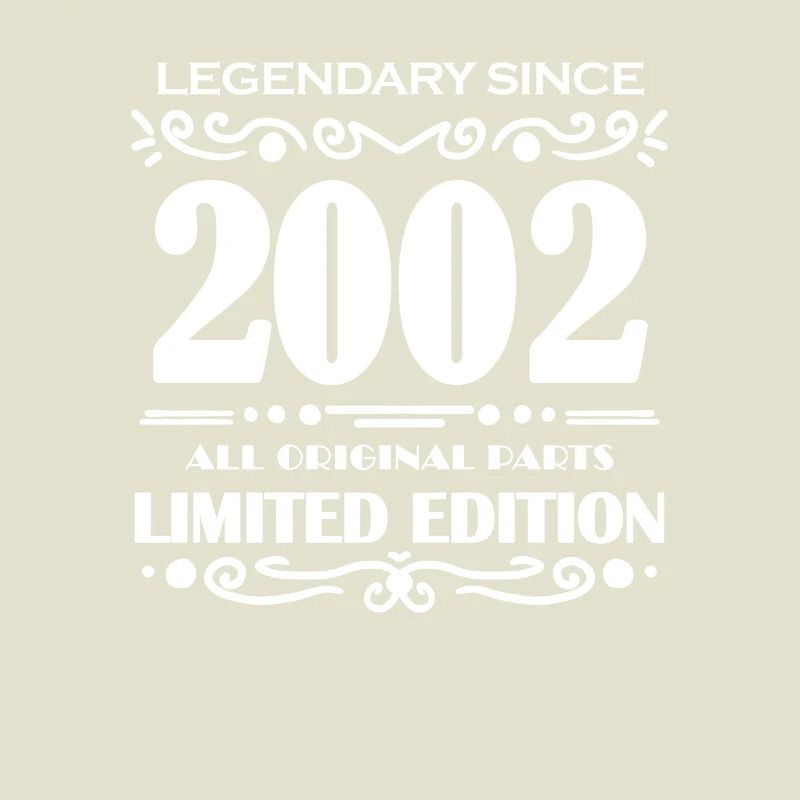 2002 - Année de construction 2002 - Né en 2002