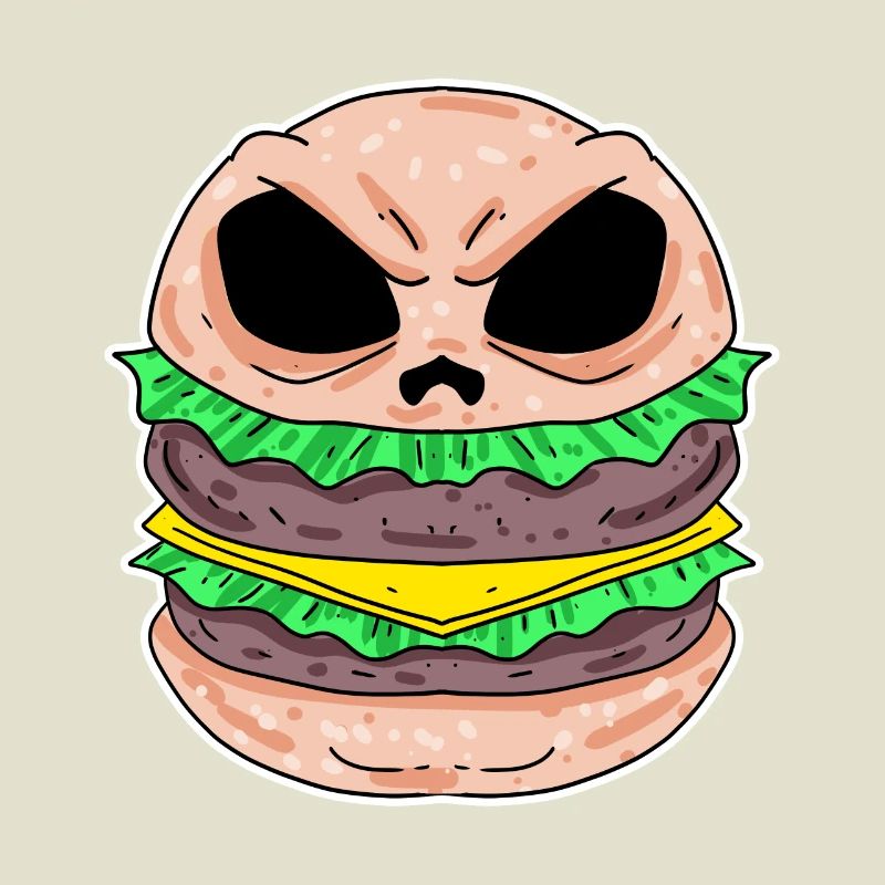 Skull Burger