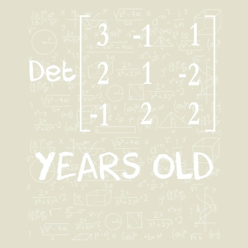 25th anniversary 25 years matrix determinant