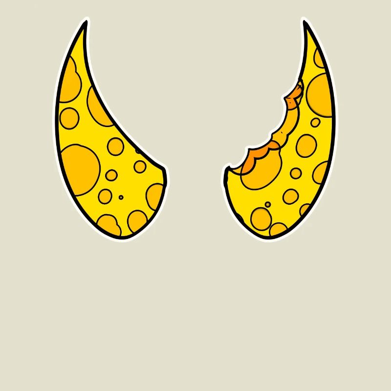 Horn Horns Cheese Devil