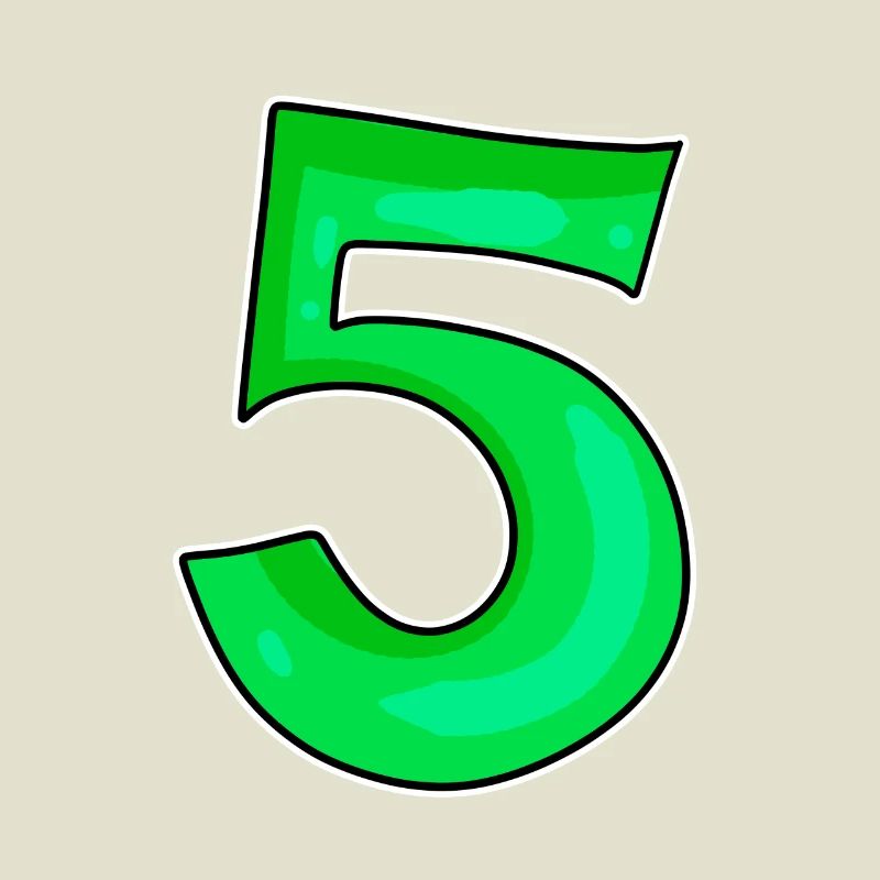 Numéro 5 Numéro Vert