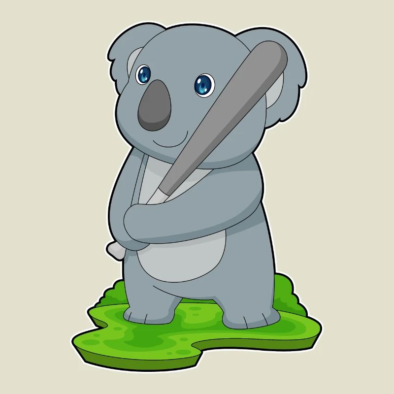 Koala Baseball Batte de Baseball