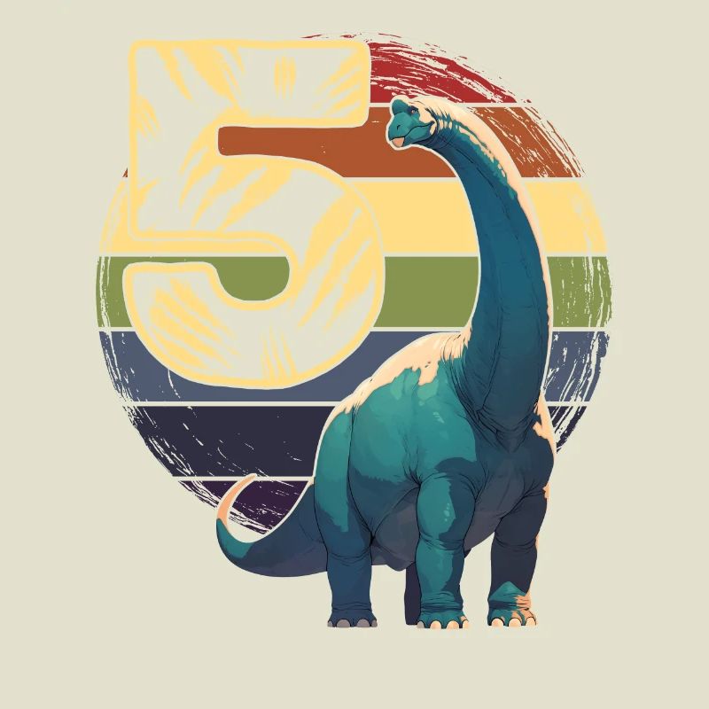 Brachiosaurus 5 ans 5e anniversaire