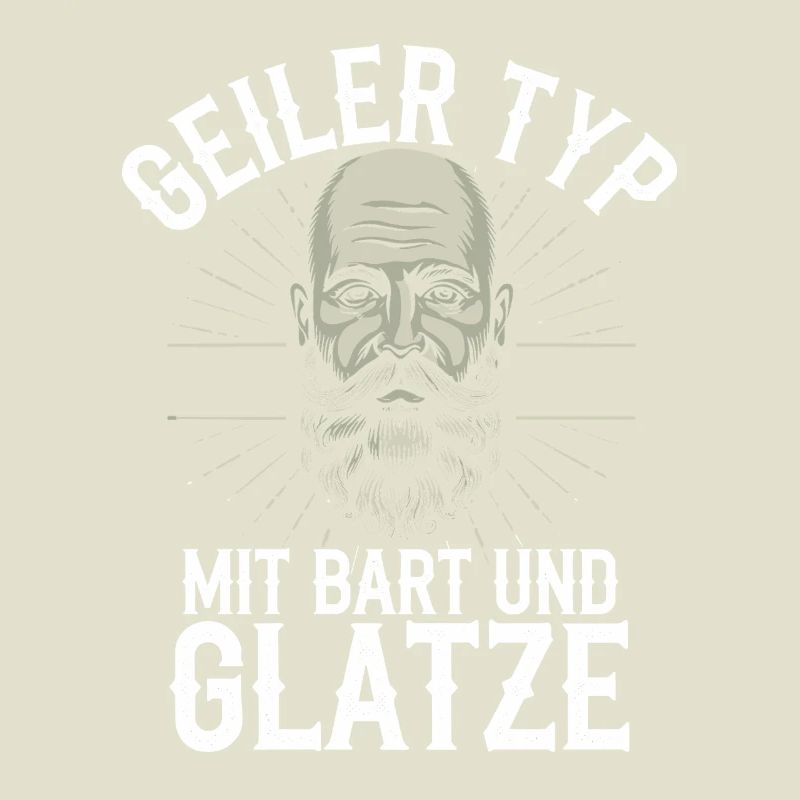 guy with beard & bald head beard wearer