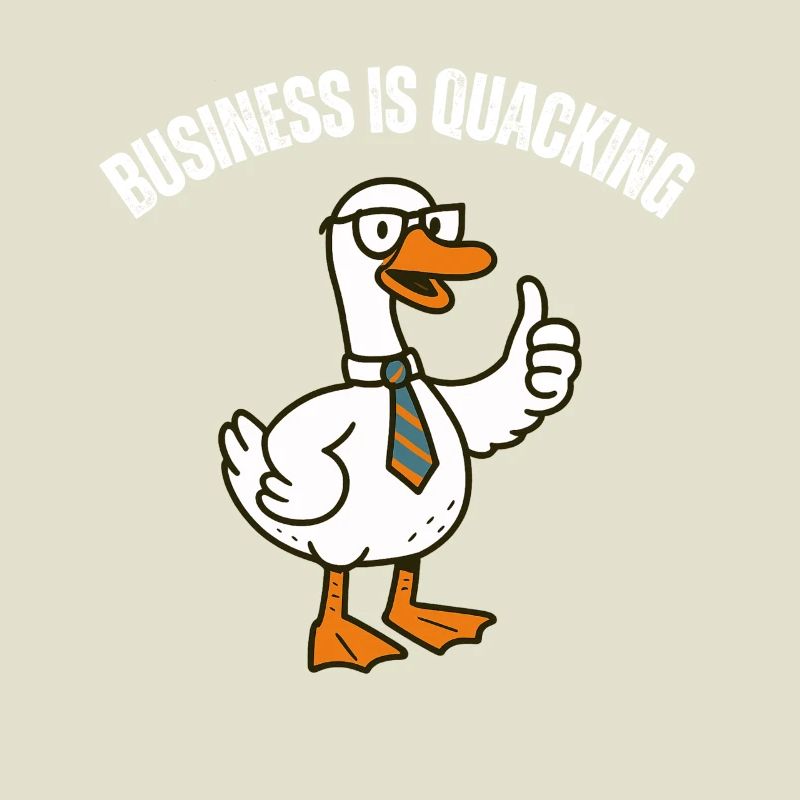Quacking Business Duck