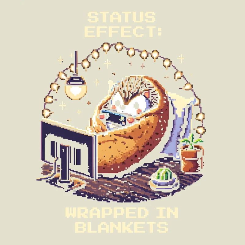 Status: Eingekuschelt in Decken