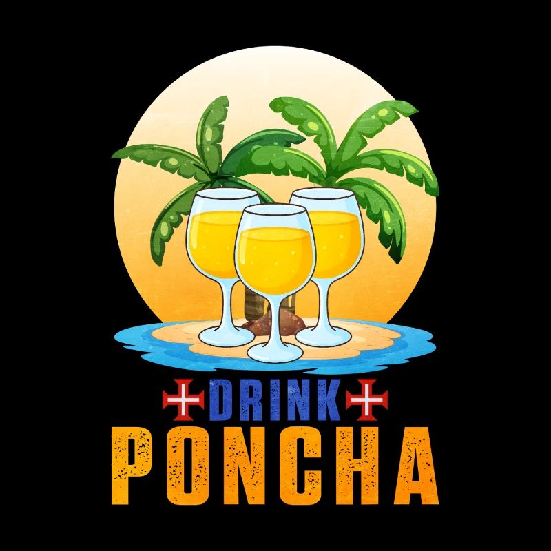 Tropical Drink Poncha Madeira
