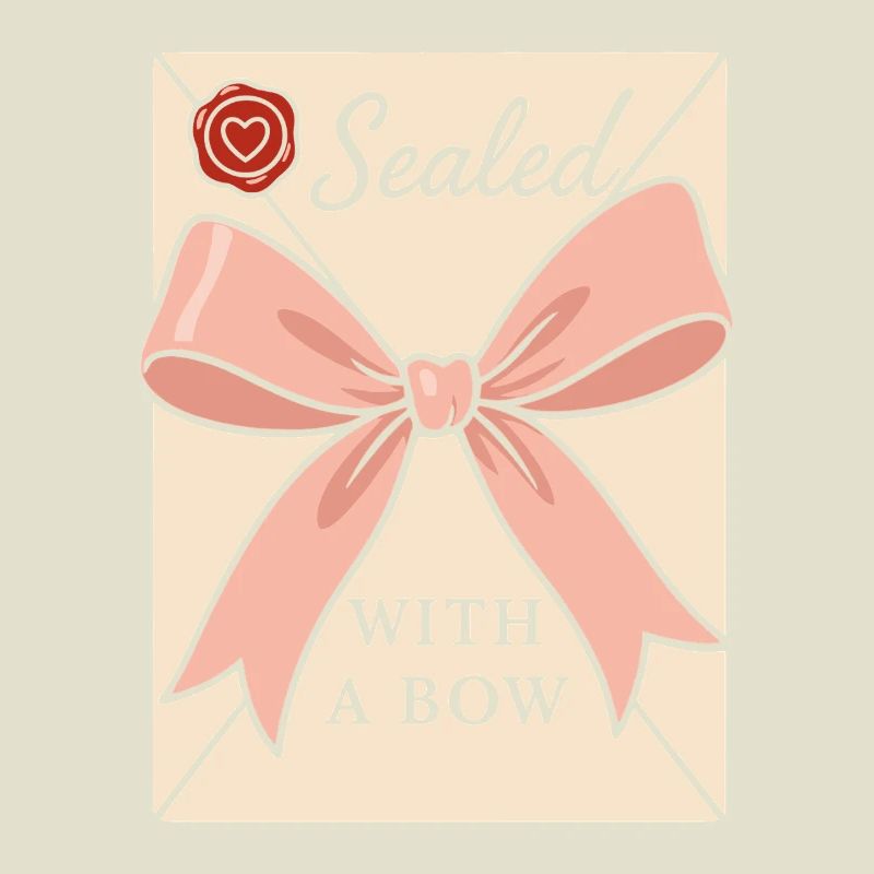 Coquette Aesthetic Bow Pattern Girly Pastel