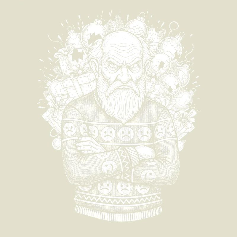 Pull de Noël moche