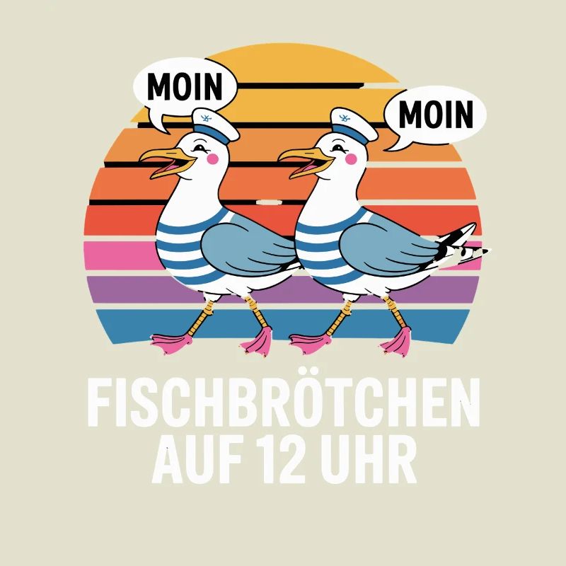 Moin Moin Seagulls Maritim Fish Rolls à 12 heures