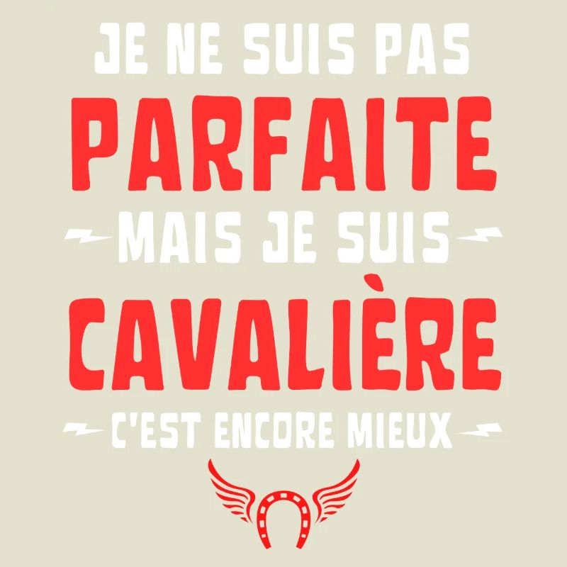 JE NE SUIS PAS PARFAITE MAIS CAVALIERE