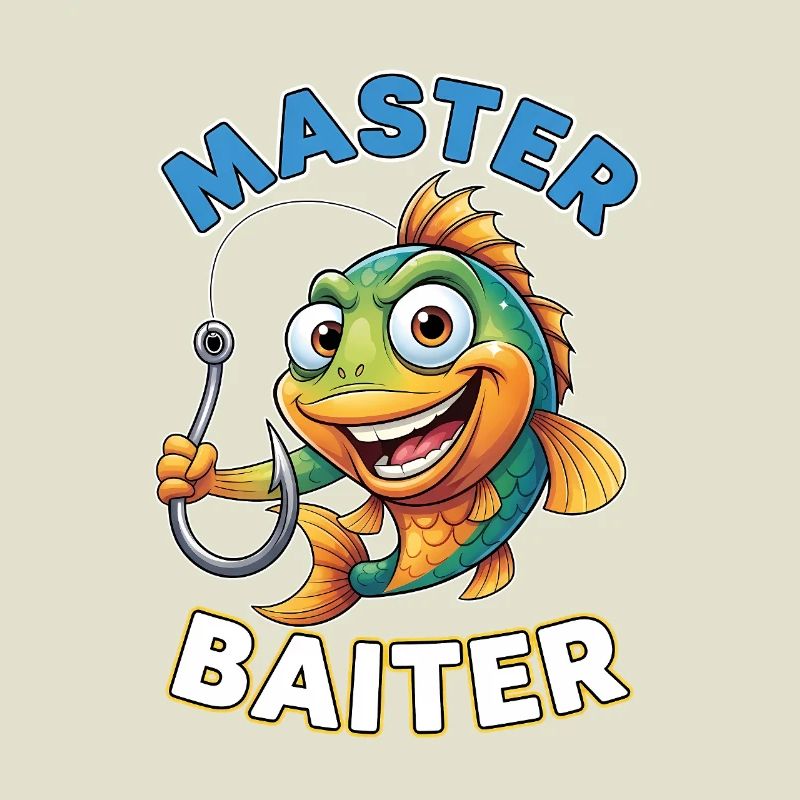 Master Baiter - Drôle de dicton de pêcheur