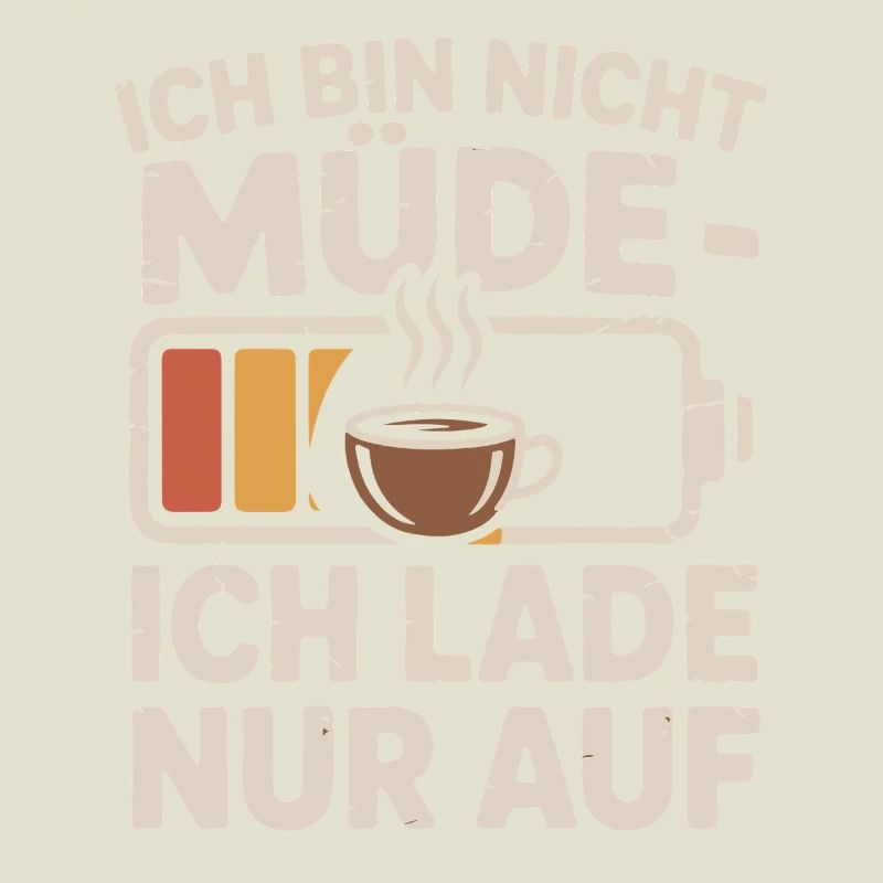 I'm not tired – I'm loading up on coffee