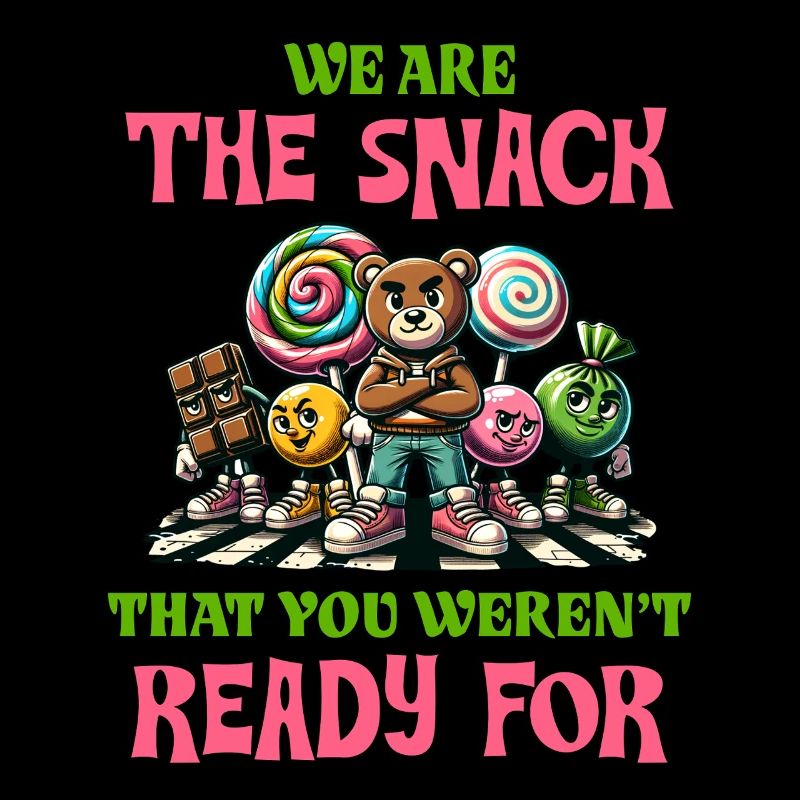 Lustige Candy Geschenkidee Naschkatze Mode