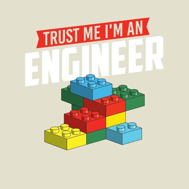 Trust Me I’m An Engineer Brick Builder Block Build