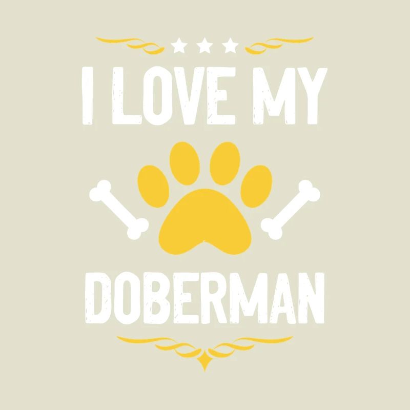 Doberman Lover Motif
