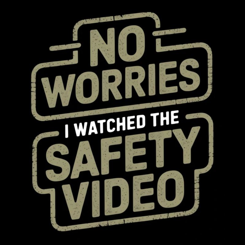 Pas de soucis Sécurité Vidéo Mème