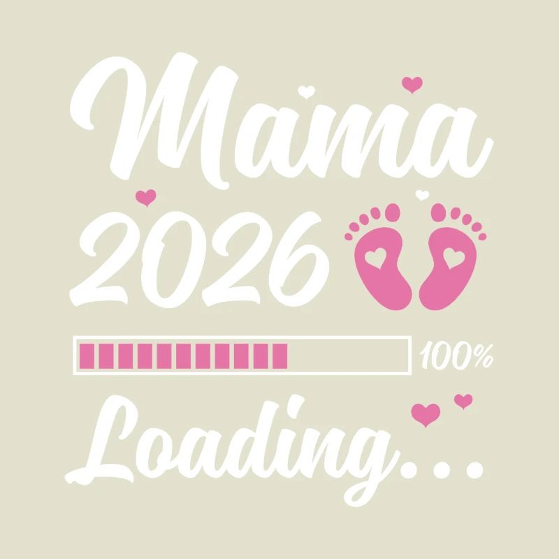 Maman 2026 Loading Idée cadeau de grossesse