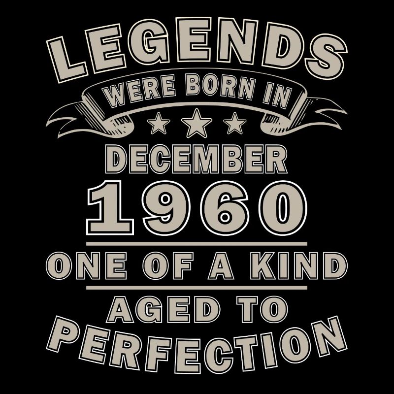 Dezember 1960 Vintage Geburtstag Retro Geschenk