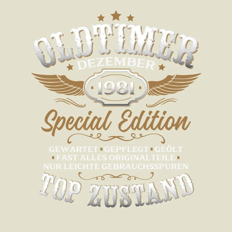 44. Geburtstag Geschenk Oldtimer Dezember 1981