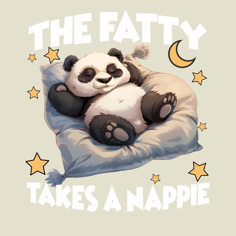 Lazy Panda Pyjamas Perfektes Nachthemd Panda