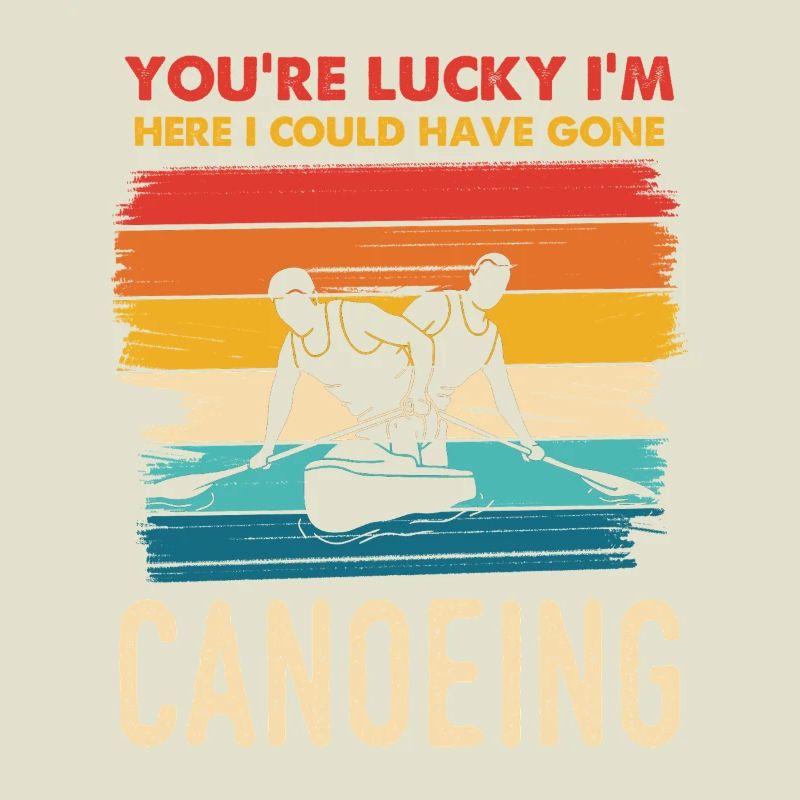Canoe Saying Rainbow Style
