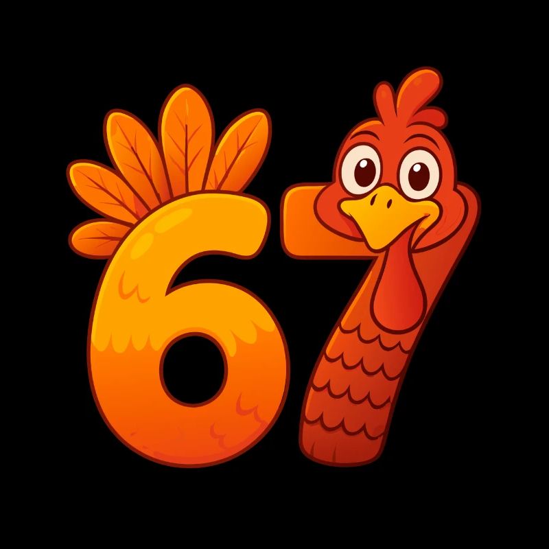 Funny Six Seven 6 7 Meme Thanksgiving
